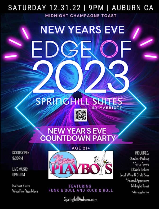 New Year's Eve Events in Sacramento Neon-Playboys-NYE | Sacramento NEW YEAR'S EVE PARTY | Edge of 2023 Countdown 