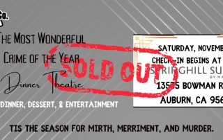 The Most Wonderful Crime of the Year 2022 - SOLD OUT