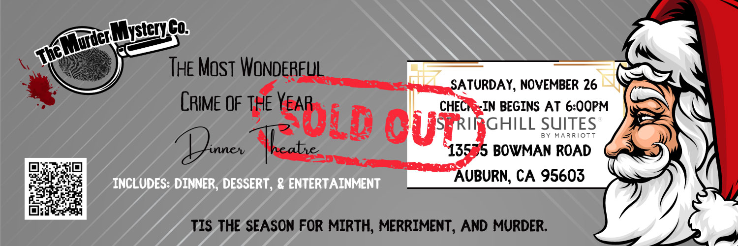 The Most Wonderful Crime of the Year 2022 - SOLD OUT